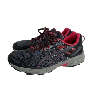 ASICS Gel-Venture 6 Trail Running Black/ Pixel Pink Sneakers